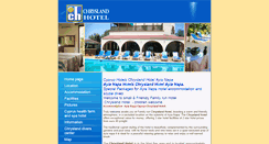 Desktop Screenshot of chryslandhotel.com