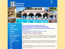 Tablet Screenshot of chryslandhotel.com